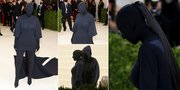 9 Potret Kim Kardashian dengan Kostum Hitam di Met Gala, Dibilang Mirip Dementor Sampai Khodam-nya Kendall Jenner