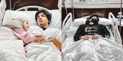 Atta Halilintar Terjangkit DBD, Ini Potret Aurel Hermansyah Rawat Suami: Tidur Berpelukan di Kasur Rumah Sakit