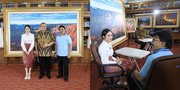 Bertemu SBY, 8 Potret Anggun Syifa Hadju yang Banjir Pujian - Disebut 'Bu Menteri' Sama Netizen