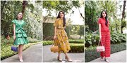 Biasa Pakai Baju Kalem, Ini Potret Sandra Dewi Dalam Balutan Outfit Warna Mencolok - Ada yang 'Tabrak Lari' Tapi Tetap Cantik
