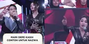 Dewi Perssik Tekankan Kepada Nazwa Peserta D'Academy Pentingnya Kerjasama Bareng Kameramen