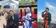 Ega Noviantika - Selfi Yamma, 7 Potret Jebolan Ajang Dangdut Indosiar Manggung di Hajatan Warga 