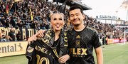 Foto Bareng Bintang 'SHANG CHI', Intip Sederet Potret Seru Agnez Mo Jadi Kapten Kehormatan Klub Sepak Bola Amerika Serikat