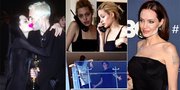 Foto-Foto Memalukan Angelina Jolie, Wajah Teler - Bencana Fashion