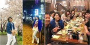FOTO: Jalan ke Jepang, Evelyn Nada Bertemu Teman dan Lihat Sakura
