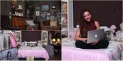 FOTO: Kamar Cantik Nadia Vega, Bernuansa Klasik & Serba Coklat!