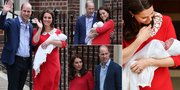 FOTO Kate Middleton & Pangeran William Kenalkan Bayinya ke Publik