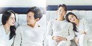 Foto Kim Tae Hee & Rain di Tempat Tidur, Cuddle dan Manja-Manjaan Berdua