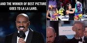 FOTO: Salah Baca Pemenang Oscar, 'MOONLIGHT' Jadi Meme Konyol