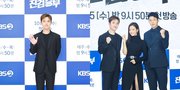 Foto Preskon Drama 'BAD PROSECUTOR', Tinggi Badan D.O. EXO dan Lee Se Hee Jadi Sorotan