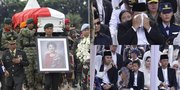 FOTO Suasana Haru Pemakaman Ani Yudhoyono, SBY Tertunduk Menangis
