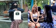 Foto Zavilda Youtuber Bercadar yang Dihujat Netizen, Dianggap Paksa Wanita Berbaju Terbuka Untuk Pakai Hijab