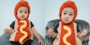 Gaya Gemas Rayyanza 'Cipung' Cosplay Jadi Hotdog, Anak Nagita Slavina dan Raffi Ahmad Bikin Netizen Pengin Gigit!