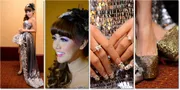Head to Toe Gaya Cantik Bella Shofie Dengan Gaun Silver Elegan