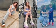 Hot Mom Milenial Banget, OOTD Kasual Ala Celine Evangelista: Tampil Kece Sering Pakai Sneakers Chunky