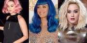 Iconic, Ini Dia Warna Rambut Katy Perry Dari Waktu Ke Waktu