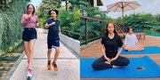 Makin Kompak! Sederet Potret Bunga Citra Lestari Olahraga Bareng Noah Sinclair, Lari Pagi Sampai Yoga
