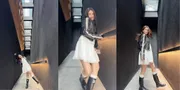 Potret Ayu Ting Ting Tampil Menawan Pakai Sepatu Boots, Dikira Jennie BLACKPINK - Harganya Capai Rp 19 Juta!