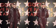 Potret Billie Eilish di Acara Gucci Love Parade, Tampil Mewah dengan Padanan Brokat dan Berswafoto Bersama Deretan Artis Hollywood