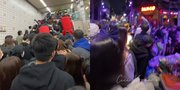 Potret Kisah WNI yang Terjebak di Kerumunan Pesta Halloween Itaewon, Susah Gerak - Kondisi Subway yang Penuh Orang