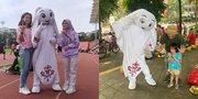 Potret La'eeb si Maskot Piala Dunia 2022 Kunjungi 11 Kota di Indonesia, Bikin Publik Heboh Ingin Foto Bareng