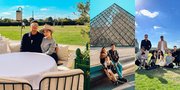 Potret Nikita Willy Lanjut Liburan di Paris, Dinner di Resto Mewah - Ajak Baby Izz ke Louvre