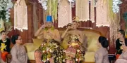Prosesi Panggih Resepsi Aksa Uyun Anak Soimah, Pakai Paes Ageng Yogyakarta