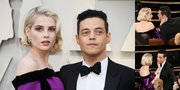Rami Malek & Lucy Boynton Makin Mesra di Oscar, Peluk-Cium Manja