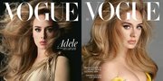 Siap Comeback, Adele Tampil Menawan di Cover Majalah Vogue - Gaya Retro Bikin Pangling