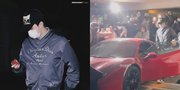 The Real Tuan Muda, Ini Potret Sehun EXO Datang ke Tempat Main Game dengan Mobil Ferrari Merahnya
