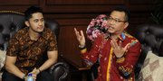 Galau, Hengky Kurniawan Temui Anang Hermansyah di DPR 