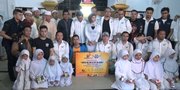 Raffi Ahmad Baksos Bersama Klub Motor Gede dan Mobil Mewah