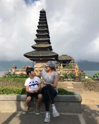 10 Foto Manis Tamara Bleszynski dan Kenzou, Sekarang Sedang Bikin Sang Aktris Galau