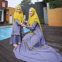 10 Potret Adelia Wilhelmina dan Princess Kayla yang Selalu Kompak, Suka Kembaran Gamis Hingga Hijab