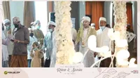 10 Potret Akad Nikah Riza Shahab dan Sonia, Serasi Bernuansa Putih Silver - Digelar di Jember