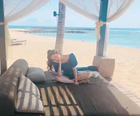 10 Potret Cantik Seohyun Girls Generation Liburan di Bali: Naik Ayunan - Pamer Sarapan di Kolam Renang