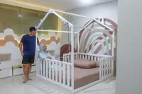10 Potret Detail Kamar Baby Athar Anak Citra Kirana dan Rezky Aditya, Tema Safari - Ada Lemari Khusus Baju Kekecilan