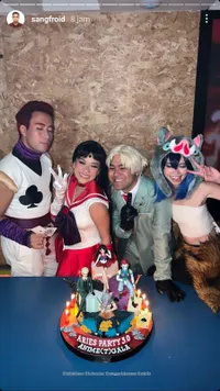 20 Potret Kemeriahan Pesta Ulang Tahun 'Geng Aries' Vidi Aldiano, BCL dan Yuki Kato yang Jadi Ajang Cosplay, Nia Ramadhani - Rossa Berubah Jadi Anime