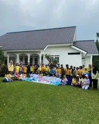 10 Potret Keseruan Sleep Over Arsy Hermansyah, Jalan Keliling Kampung Bersama Teman Sekolah