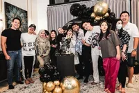 10 Potret Keseruan Ulang Tahun Thariq Halilintar, Dihadiri Lucinta Luna Hingga Ria Ricis - Disawer Rp 100 Juta 
