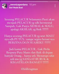 10 Potret Lidi Brugman, Aktris yang Dituding Istri Lucky Perdana Selingkuhan dan Telah Berzina dengan Suami