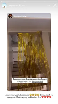 10 Potret Naysilla Mirdad Ulang Tahun ke-35, Dapat Kejutan dari Kerabat Dekat - Ucapan Manis Arifto Hutagalung Bikin Mewek