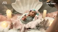 10 Potret Newborn Photoshoot Baby Azura Anak Aurel Hermansyah dan Atta Halilintar, Masih Bayi Sudah Sadar Kamera - Gemas Jadi Barbie Hingga Chef Cilik