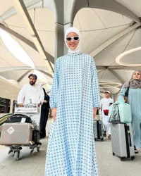 10 Potret Nia Ramadhani yang Dituding Pakai Kuteks Selama Umroh bersama Keluarga, Didoakan Netizen Agar Istikamah Berhijab 