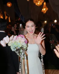 10 Potret Resepsi Luna Maya-Maxime Bouttier yang di-Spill Para Sahabat, Pesta Outdoor yang Meriah