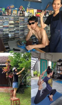 10 Potret Rumah Seleb yang Sederhana dan Jauh dari Kesan Mewah, Ada yang Unik Terbuat Dari Daur Ulang Rongsokan Hingga Plafon Jebol Belum Diperbaiki
