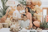10 Potret Ulang Tahun Pertama Don Putra Jessica Iskandar, Dirayakan Bareng Anak-anak Terlantar - Jennifer Bachdim Ajak Baby Kiro