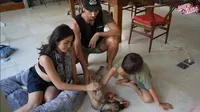 11 Potret Jessica Iskandar Kenalkan "Anggota Keluarga" Baru, Anak Anjing Bernama Alpha - Kesayangan El Barack Banget