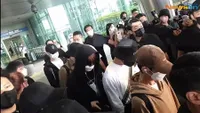 11 Potret NCT Dream Tiba di Bandara Incheon Sepulang dari Indonesia, NCTzen Resmi LDR-an Lagi Sama Ayang