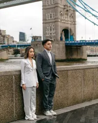11 Tahun Pacaran Akhirnya Tunangan, Intip Foto Prewed Gritte Agatha dan Calon Suaminya di London
